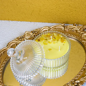 100% naturale estratto di pianta massaggio caldo olio essenziale Bougie Logo personalizzabile lavanda profumata barattolo di latta profumo fragranza di candela sapore - Product Image 6