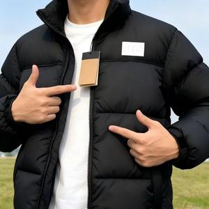 1996 <span class=keywords><strong>North</strong></span> 700 Puffer Putian 90 Velvet Versión Americana 1996, con cremallera gruesa, para hombre, mujer y parejas, ropa acolchada de superficie lisa - Product Image 5