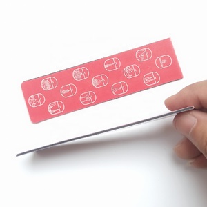 Custom floding segnalibri magnetici commercio all'ingrosso di qualsiasi <span class=keywords><strong>dimensione</strong></span> e la forma di carta libro marks con magnete per i regali di promozione - Product Image 4