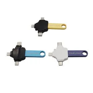 고속 전송 4 in 1 다기능 어댑터 USB 플래시 드라이브 Type-c 전화 장치 도매 USB 플래시 드라이브