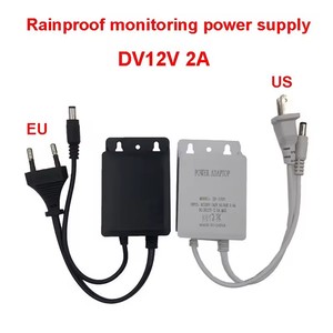 Adaptador de Corriente Universal para Exteriores, Resistente al Agua, <span class=keywords><strong>Entrada</strong></span> AC 100-240V, Salida DC 12V, Cargador, Convertidor para EE. UU./UE - Product Image 2