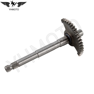 YHMOTO Arbre de démarreur à dents fines pour moto Simson S51 S70 S83 SR50 KR51 2 - Product Image 3