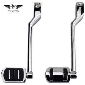 Levier de changement de vitesse YHMOTO pour Harley FL Softails Touring Trike 1986-2022, pédale chromée - Product Image 5