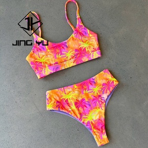 Fabricante de Bikinis, Traje de Baño de Dos Piezas de Nailon Reciclado con Logotipo Personalizado para Mujer - Product Image 3