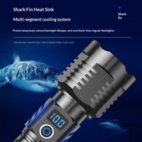 Lampe torche LED YesFire rechargeable par USB, IP65, zoom, super lumineuse, 1000+ lumens, longue portée, laser, étanche, qualité militaire