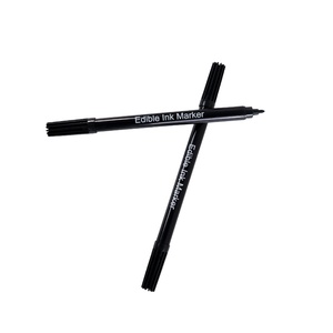 Black Dual Tips Edible Ink <b>Marker</b> <b>Pen</b> DIY Cookie Decoration Food <b>Pen</b> - Product Image 2