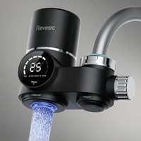 Robinet de purification d'eau intelligent à affichage numérique UV à 8 étapes avec durée de vie de la température pour salle de bain et cuisine