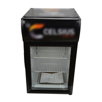 Mini-réfrigérateur commercial Celsius pour boissons, refroidisseur de présentation