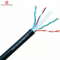Câble réseau Cat6 305m 23AWG Cuivre toronné IP44 4 paires UTP 550MHz Vente en gros