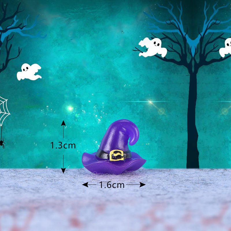 หมวกฮาโลวีนขนาดเล็ก - สีม่วง