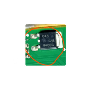 ชิปไดรเวอร์การจุดระเบิดที่มีช่องโหว่บนบอร์ดคอมพิวเตอร์ G18N40BG - Product Image 1