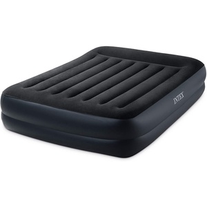 INTEX 64124, almohada inflable cómoda tamaño King, camas de Camping, cama de aire plegable, colchón de aire con descanso <span class=keywords><strong>BIP</strong></span>, pelusa para interiores y exteriores - Product Image 1