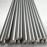 Barres en acier inoxydable SUS201 304 310 316, finition polie brillante, norme ASTM, diamètre 8 mm 350 mm, applications pour vannes