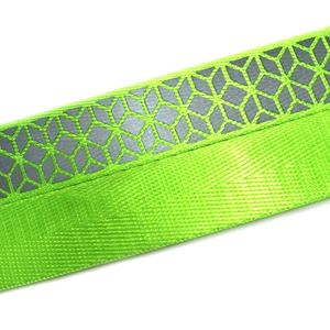 Custom Pvc Coated Safety Harness Nylon <b>Webbing</b> Strap Tape Reflective Stretch Strip Sew-on Trim <b>Webbing</b> - Product Image 2