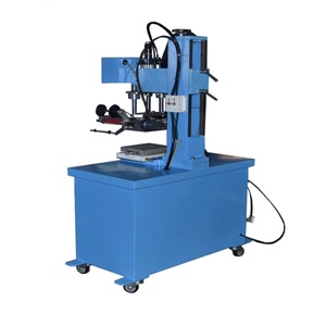 Machine de gaufrage pneumatique semi-automatique H-TC200 220V pour logos en cuir, estampage à chaud pour bouteilles plates, tasses, plastique et bois - Product Image 5