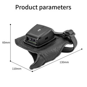 NETUM 1D 2D <span class=keywords><strong>QR</strong></span> para guantes de escáner y anillo Interfaz USB portátil Lector de código de barras inalámbrico con guantes y anillo en stock - Product Image 6