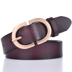 Cinturón <span class=keywords><strong>de</strong></span> <span class=keywords><strong>mujer</strong></span> Cinturón <span class=keywords><strong>de</strong></span> cuero genuino Estilo Ins <span class=keywords><strong>de</strong></span> <span class=keywords><strong>mujer</strong></span> Jeans simples que combinan con todo con pantalones artesanales decorativos - Product Image 6