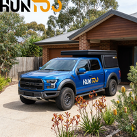 Huntoo, Fabricante de Campers Australianos a la Medida de las Normas Australianas, Ofrece Campers Resistentes al Agua con Carrocería Rígida y Techo Elevable para Camionetas