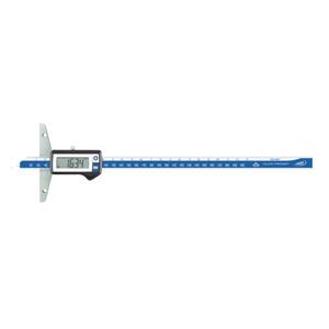 HELIOS PREISSER - 1372416 Stainless steel digital depth <b>gauge</b> IP67 100mm - EAN 4029713072100 MICROMETERS AND <b>DIAL</b> <b>GAUGES</b> - Product Image 1
