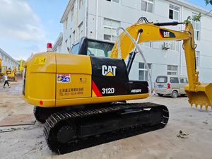 Excavadora usada Original Caterpillar 312D de 12 toneladas de diésel hidráulico de marca famosa con precio barato de fábrica de alta calidad a la venta - Product Image 3