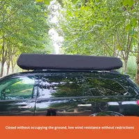 Nouvelle tente de toit de voiture à double couche pour 2-3 personnes, toutes saisons, ouverture automatique rapide, imperméable, en alliage d'aluminium, pour SUV tout-terrain