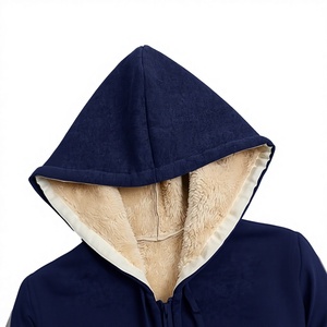 YACHEN <span class=keywords><strong>Felpa</strong></span> con Cappuccio Invernale da <span class=keywords><strong>Donna</strong></span> di Alta Qualità, in Pelliccia Sintetica Calda, con Zip Intera e Ricamo - Product Image 3
