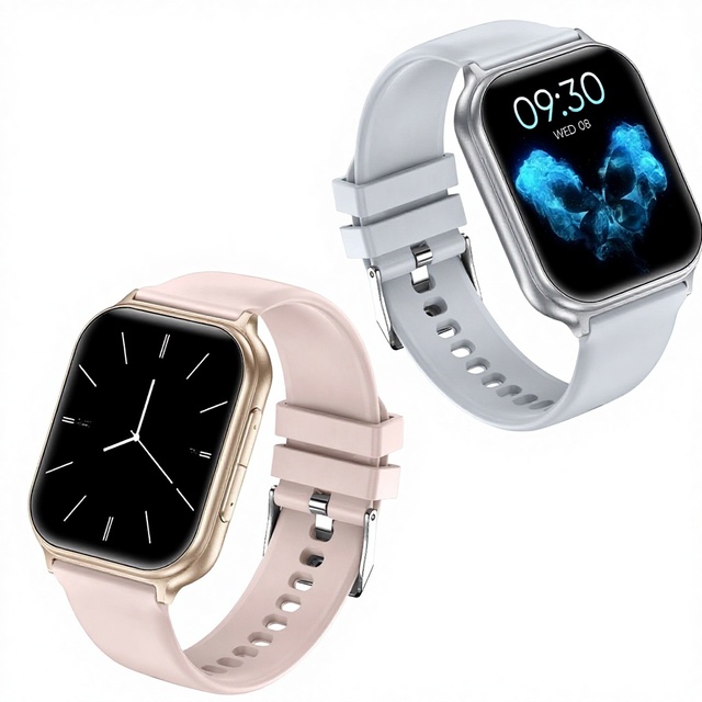 New Smart Watch Large Battery Y1 for Call Message Reminder Sports Watch Heart Rate Blood Oxygen Silicone Life Waterproof