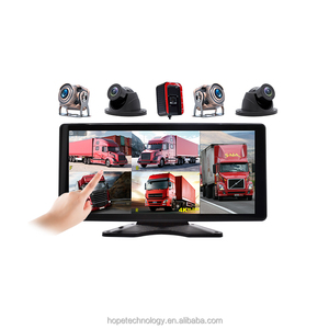 5 kênh 9-36V 10.36 inch IPS màn hình cảm ứng màn hình với phía sau xem máy ảnh xe tải xe buýt DVR Dash Cam 12-tháng bảo hành - Product Image 1