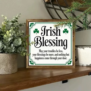 Marco <span class=keywords><strong>de</strong></span> Fotos <span class=keywords><strong>de</strong></span> Madera con Diseño <span class=keywords><strong>de</strong></span> Trébol Verde para el Día <span class=keywords><strong>de</strong></span> <span class=keywords><strong>San</strong></span> <span class=keywords><strong>Patricio</strong></span>, Decoración para el Festival Irlandés <span class=keywords><strong>de</strong></span> <span class=keywords><strong>San</strong></span> <span class=keywords><strong>Patricio</strong></span> - Product Image 2