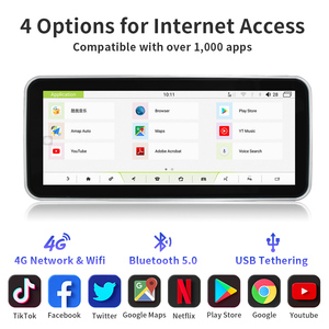 Radio Stereo mobil navigasi GPS 12.3 inci, Radio mobil navigasi GPS untuk Land Range Rover Sport L494 2014-2017 <span class=keywords><strong>Android</strong></span> dengan layar IPS layar CarPlay <span class=keywords><strong>Android</strong></span> Auto - Product Image 6