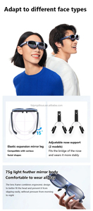 <span class=keywords><strong>Gafas</strong></span> Inteligentes 3D Rokid Max AR, Micro OLED, Pantalla Máxima <span class=keywords><strong>de</strong></span> 215 Pulgadas, Campo <span class=keywords><strong>de</strong></span> Visión <span class=keywords><strong>de</strong></span> 50 Grados, para Teléfonos/Switch/<span class=keywords><strong>PS5</strong></span>/Xbox/PC <span class=keywords><strong>VR</strong></span>, Todo en Uno, Nuevo - Product Image 4