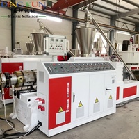 Línea de Producción de Perfiles de PE, Máquina para Fabricar Cubos/Columnas/Postes/Cercas/Barandillas/Contenedores de Madera Plástica WPC
