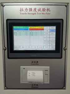 Testeur d'élongation de force de film plastique/Machine d'essai de traction de colonne unique - Product Image 4