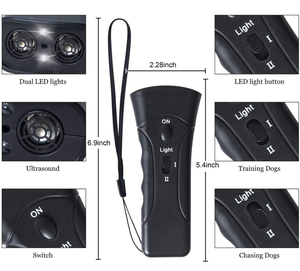 Entrenador Ultrasónico para Perros, Impermeable y Ecológico, para Todas las Razas y Edades, Hecho de Plástico, Herramienta de Entrenamiento Efectiva y Saludable, Antiladridos - Product Image 3
