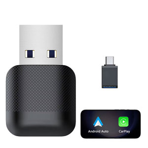 อะแดปเตอร์ Wireless <span class=keywords><strong>Carplay</strong></span> และ Android Auto 2 in 1 แบบเสียบใช้งานได้ทันทีสำหรับรถยนต์ <span class=keywords><strong>Apple</strong></span> <span class=keywords><strong>MG</strong></span> GT MG5 RX5 GS ZP <span class=keywords><strong>ZS</strong></span> Hector HS <span class=keywords><strong>ZS</strong></span> - Product Image 1