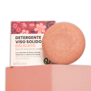 Enooso Delicate Solid Facial Cleanser 35gr Pelle sensibile Nutriente alla vitamina C - Product Image 1