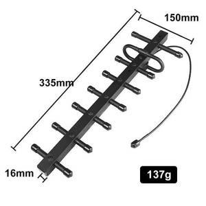 Antena Yagi Direccional de Alta Ganancia 2.4G 2400-2500MHz para Conector, Material de Aluminio, Marca para Comunicación Exterior, VSWR 345223 Pow - Product Image 4