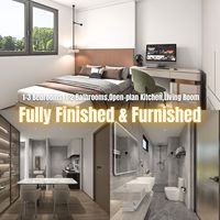 Casas Prefabricadas Modulares Modernas para Uso en Villas, Hoteles y Apartamentos, Solución de Vivienda Llave en Mano
