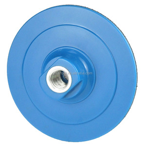 Plaquettes de ponçage en mousse à crochets et boucles EVERTOOL, plaque de support rotative industrielle en ABS, support de fixation <span class=keywords><strong>pour</strong></span> <span class=keywords><strong>polisseuse</strong></span> - Product Image 3