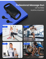 2025 Rechargeable Vibration Sports Muscle Deep Fascia Masseur pour le cou et les épaules et le dos