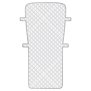 <b>Car</b> Snow Shield Front Windshield Anti Snow Cover Large Size Aluminum Foil Sun <b>Visor</b> For <b>Car</b> Window All Season Use - Product Image 2