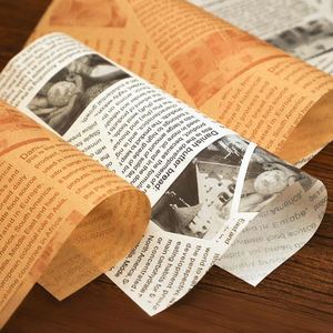 Custom Hamburger Packaging <b>Tissue</b> <b>Paper</b> Printing <b>Wrapping</b> Grease Proof <b>Paper</b> Sandwich Greaseproof Food Grade Wax <b>Paper</b> - Product Image 4