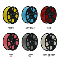 Filamen PETG Merah Matte Berkualitas Tinggi 1kg Gulungan 1.75mm Diameter Konsisten Bersertifikasi CE 190-230C untuk Printer FDM Penggunaan Sehari-hari
