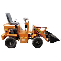 Sunway Mini Diesel Frontlader mit kleinen Rädern Besser als Evuran Alt604 Ht600 L880 H160 mit Kern motor pumpen komponenten