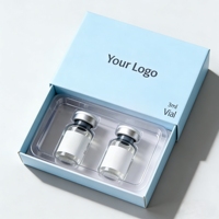 Étiquettes en papier et boîtes en carton pour flacons de 3 ml, 5 ml, 10 ml, conception personnalisée pour contenants rechargeables