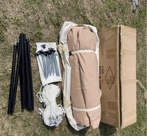 Offerta Speciale 2024 Tenda a Campana di Lusso da Esterno per <span class=keywords><strong>Campeggio</strong></span> e Glamping, Yurt Zelt 3M/4M/5M/6M/7M, 4 Stagioni, per Famiglie da 5-12 Persone, <span class=keywords><strong>in</strong></span> Tela Oxford - Product Image 4