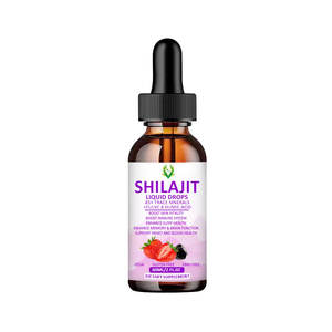 Supply OEM Private Label <b>Nature</b> Purified <b>Shilajit</b> Drops Fulvic Acid <b>Shilajit</b> Extract Resin Pure Himalayan <b>Shilajit</b> Liquid Drops - Product Image 1