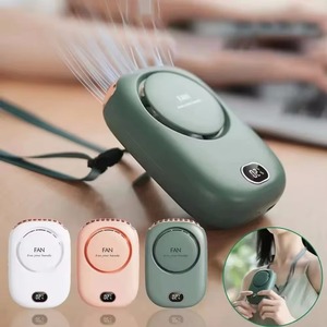 Dropshipping Products 2026 Portable USB Hanging Neck Bladeless Travel Sports Cooling <b>Mini</b> <b>Fan</b> Dropshipping Agent - Product Image 1