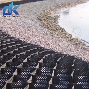HDPE geocell 100mm geocell đường lưới sỏi tổ ong sỏi đường lái xe mặt đất lưới paver geocell - Product Image 2