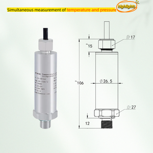 HIGHJOIN HPTM182 コンパクト1/<span class=keywords><strong>4</strong></span>インチ温度圧力伝送器内蔵センサーRS485 OEM/ODM ステンレス鋼 IP65/IP66/IP67 - Product Image 3